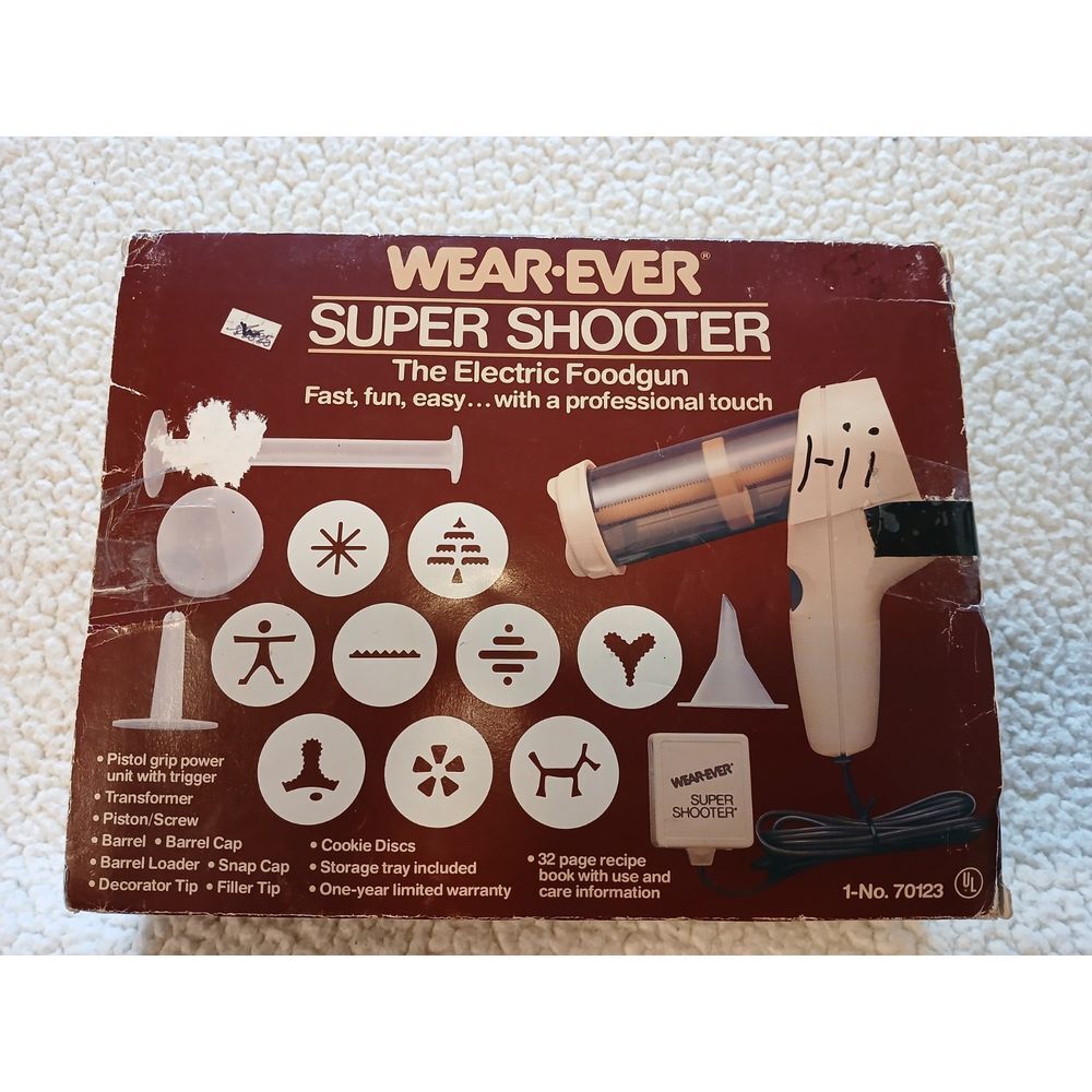 Wear Ever Super Shooter The Electric Foodgun